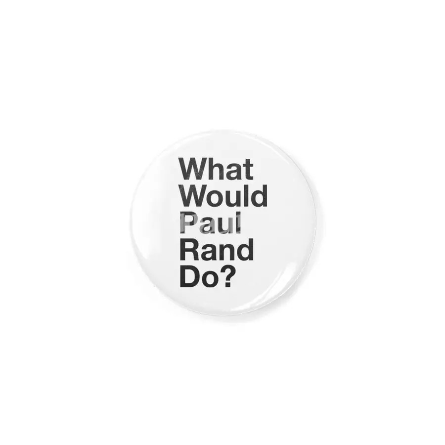 What Would Rand Do? (Black) Rozet