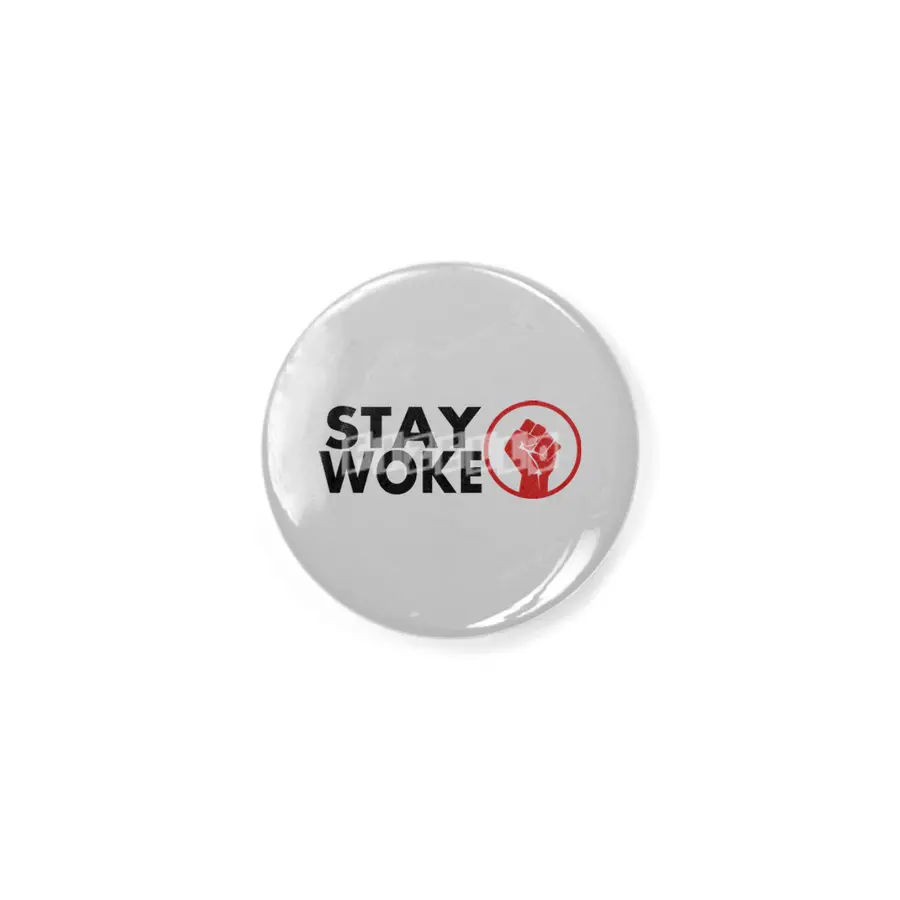 Stay Woke Black Lives Matter Protest Rozet