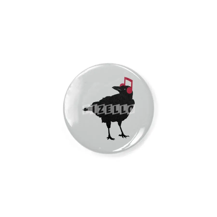 Music Bird Crow Musical Note Rozet