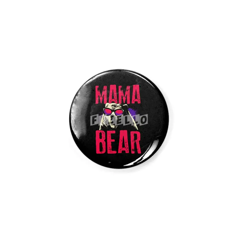 Mama Bear Mom Mother Mothers Day Matching Family For Women Rozet