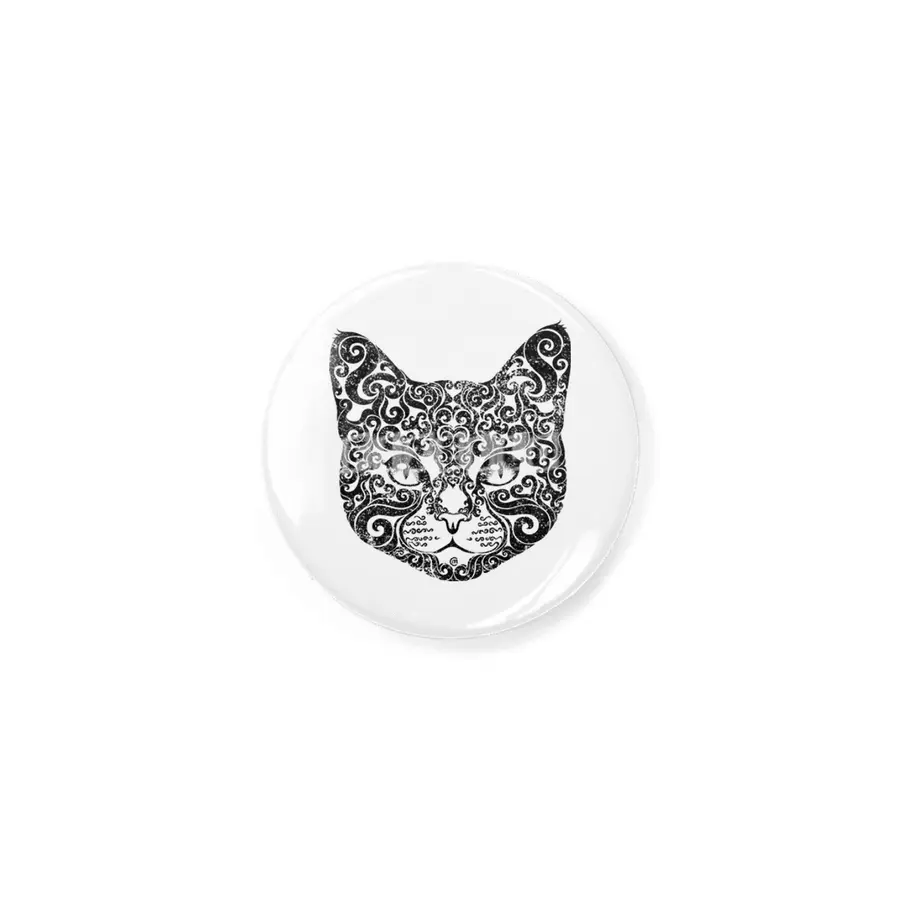 Swirly Cat Rozet