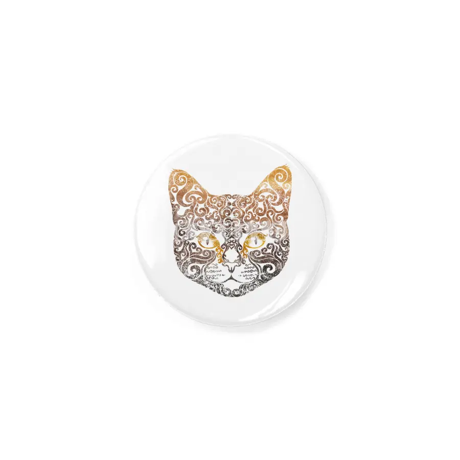 Swirly Cat Rozet