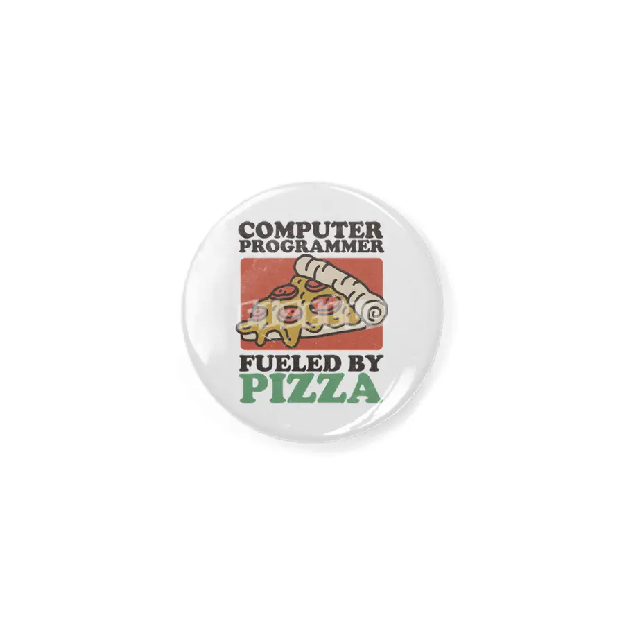 Computer Programmer Fueled By Pizza Rozet