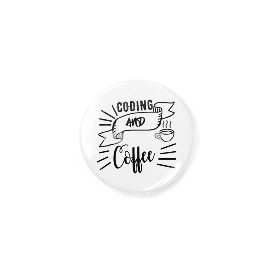 Coffee and Coding Gift idea  Programmers Rozet