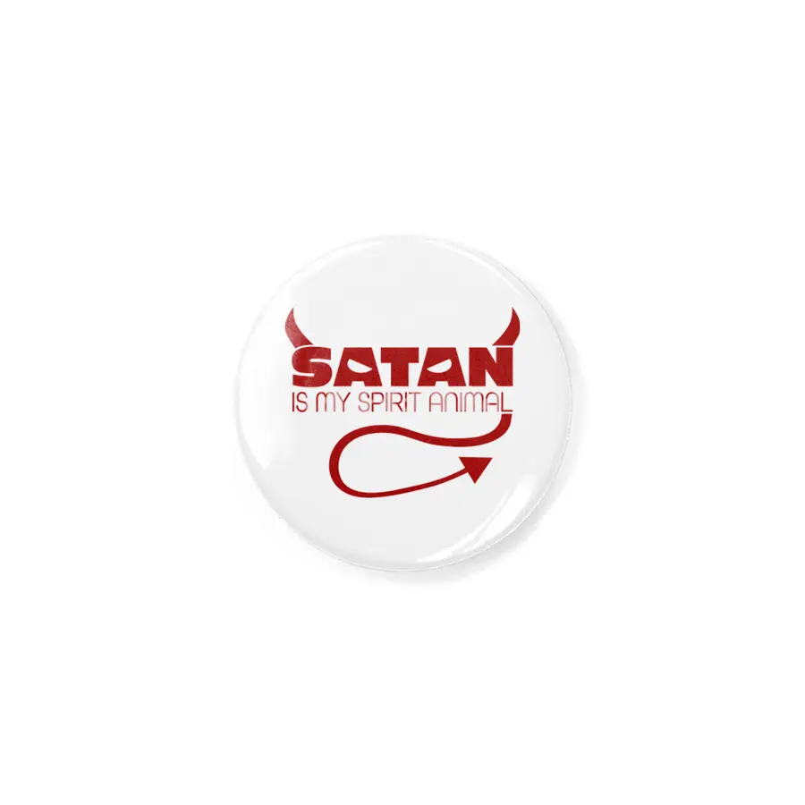 Satan is My Spirit Animal - Red Rozet