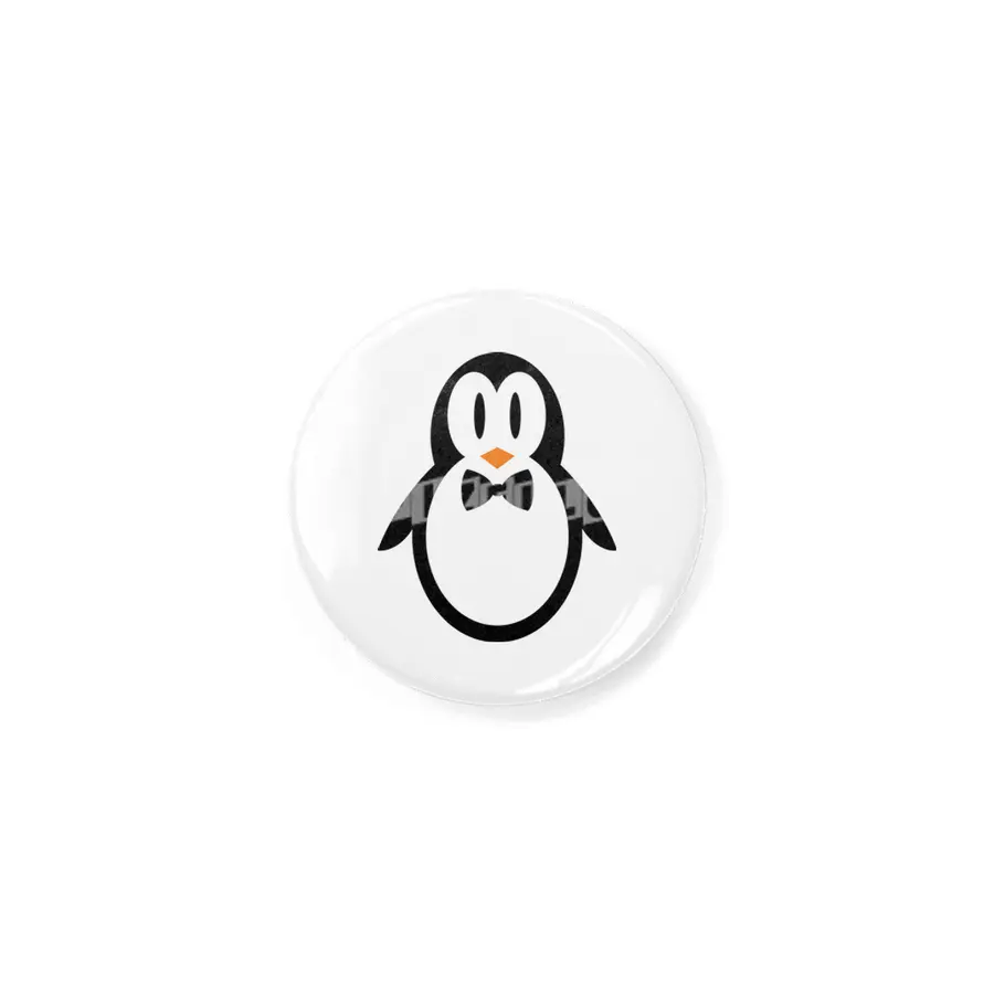 bow tie penguin cute cartoon animal character Rozet