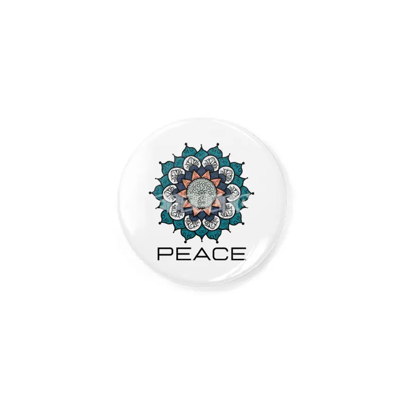 Peace Mandala | Yoga | Pilates | Rave | Floral Rozet