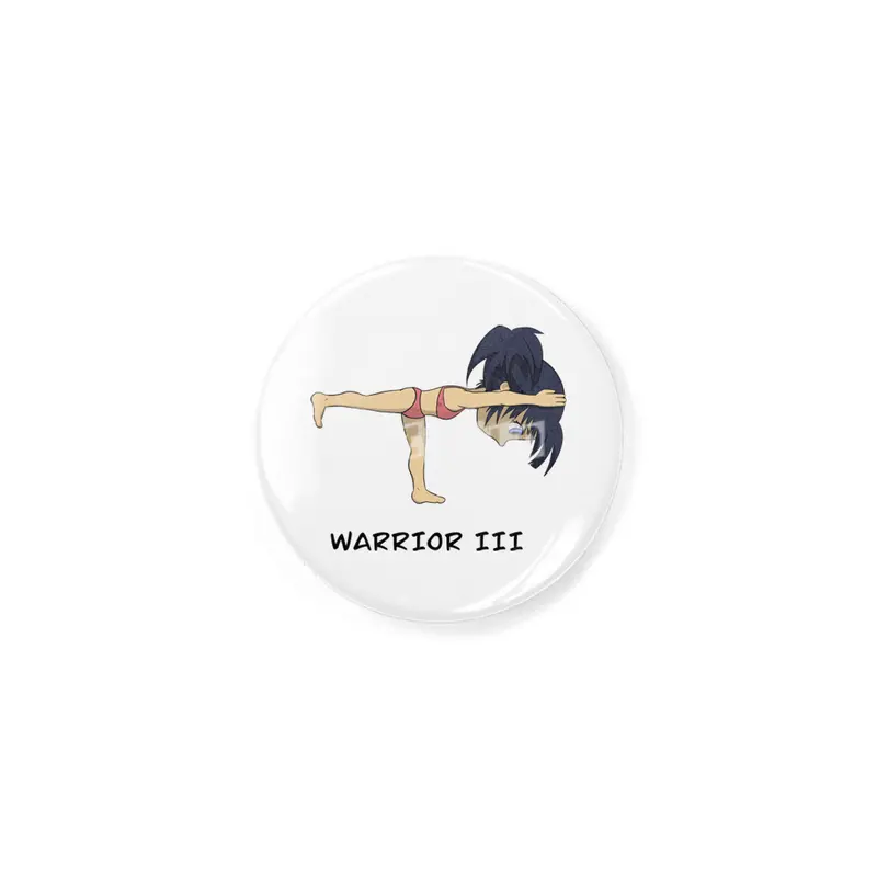 Chibi Yoga Rozet