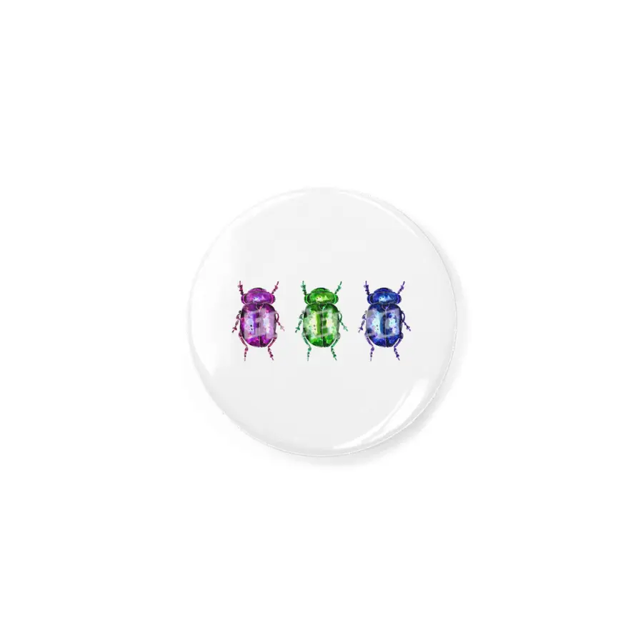 3 Colorful Bugs Rozet