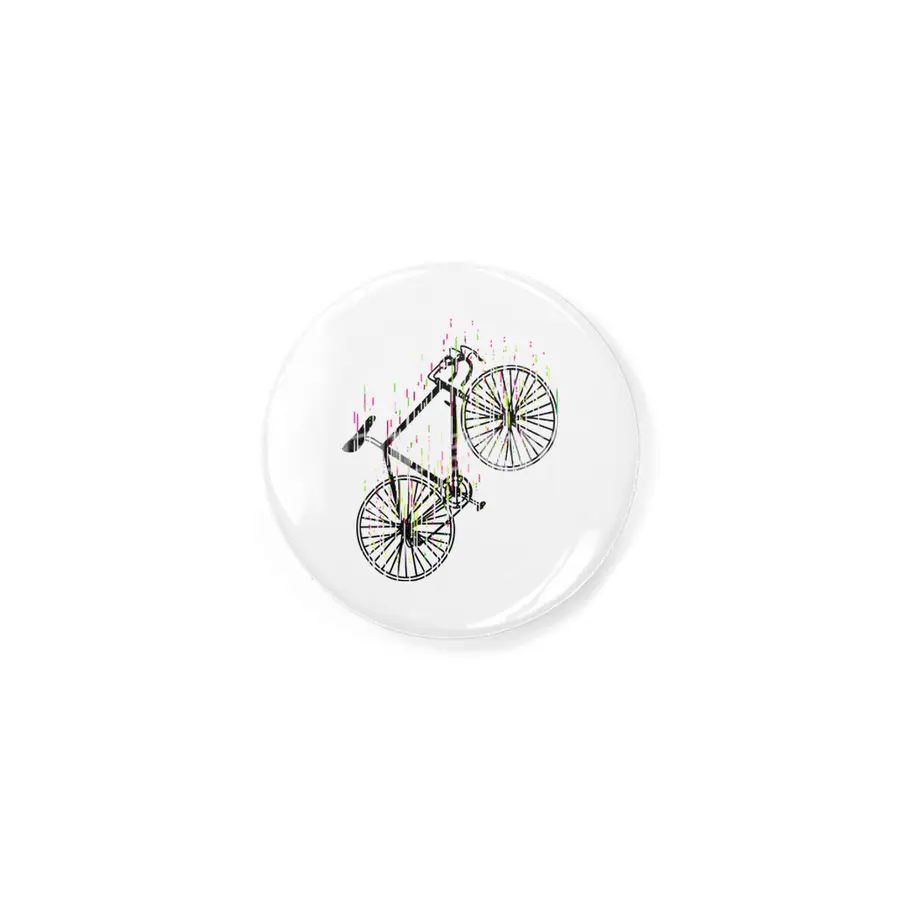 Racing Bike Colorful Colors Cycling Art Rozet