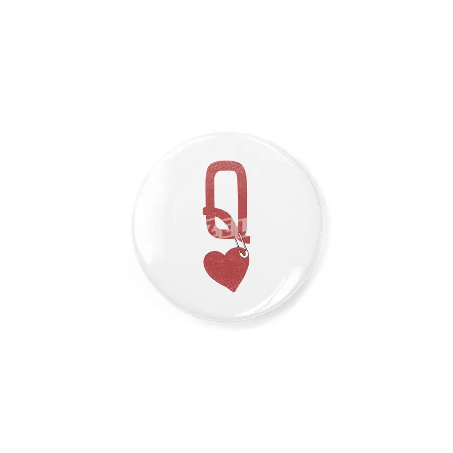 Queen Of Hearts Poker Rozet