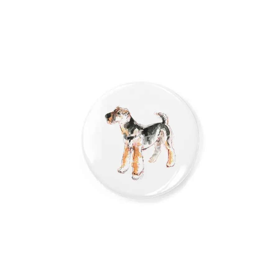 Airedale Terrier Rozet