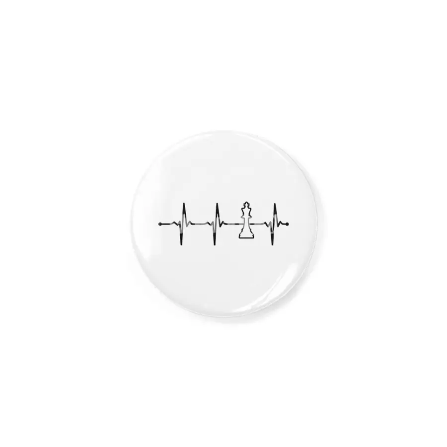 Chess Lineart Minimalistic Ecg Heartbeat Design Bv Rozet