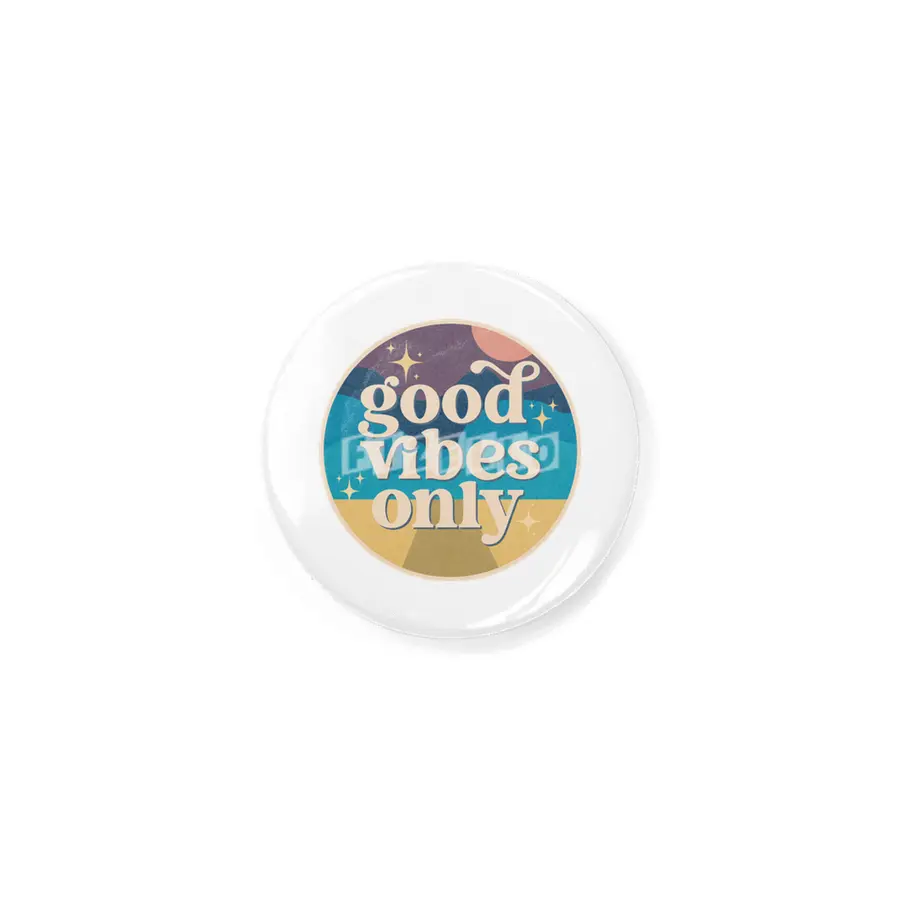 Desert Serenity: Good Vibes Only Rozet