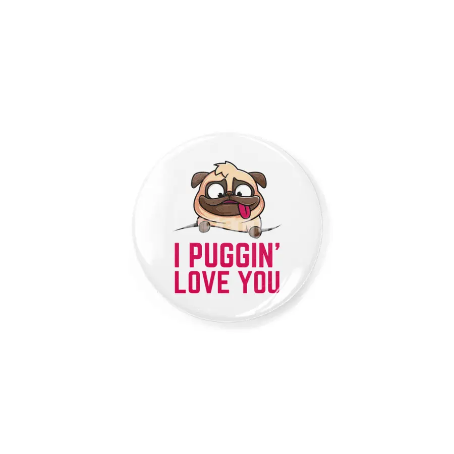 My Pug Is My Valentine Rozet