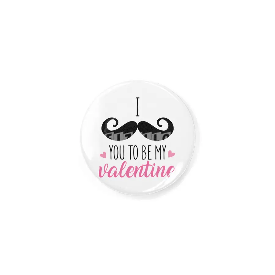 I Moustache You To Be My Valentine Rozet