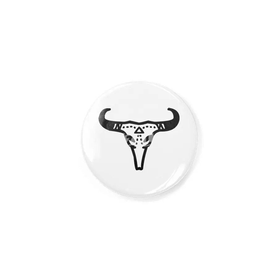 Tribal Cattle Head Rozet
