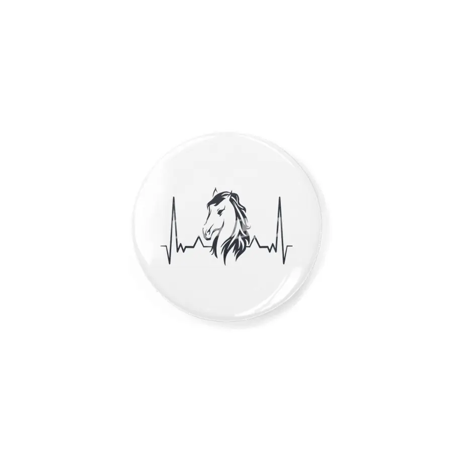 Horse Lover Heartbeat for Horse Lovers Rozet