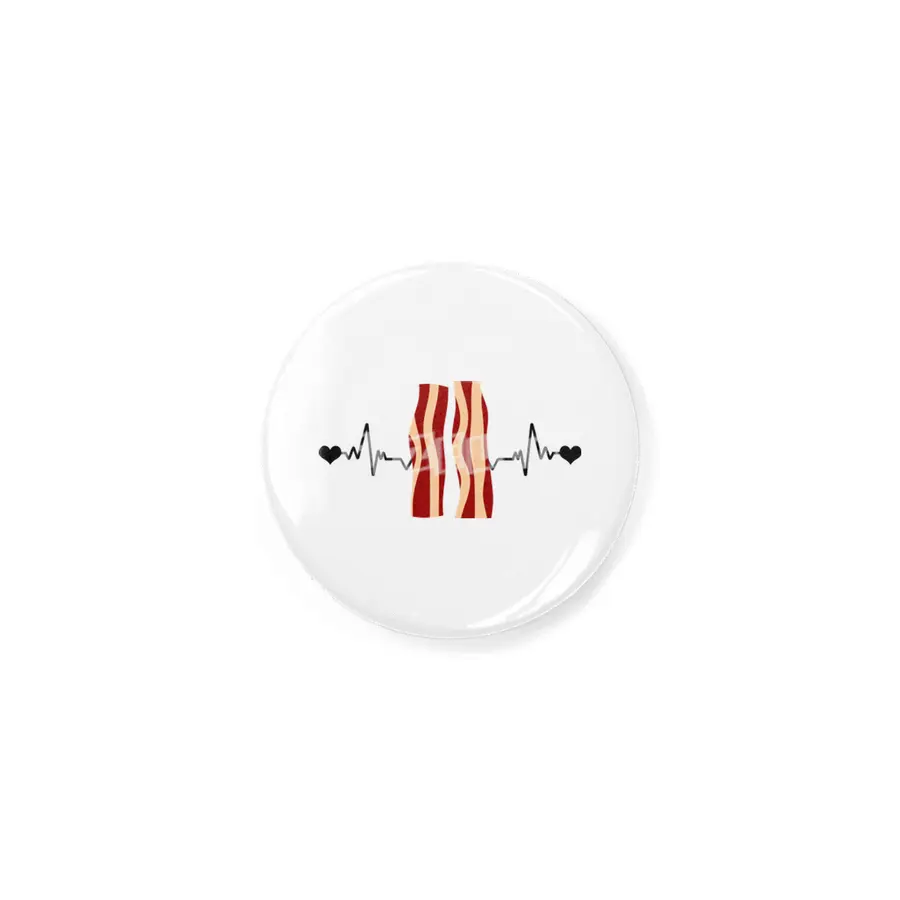 bacon heartbeat Rozet