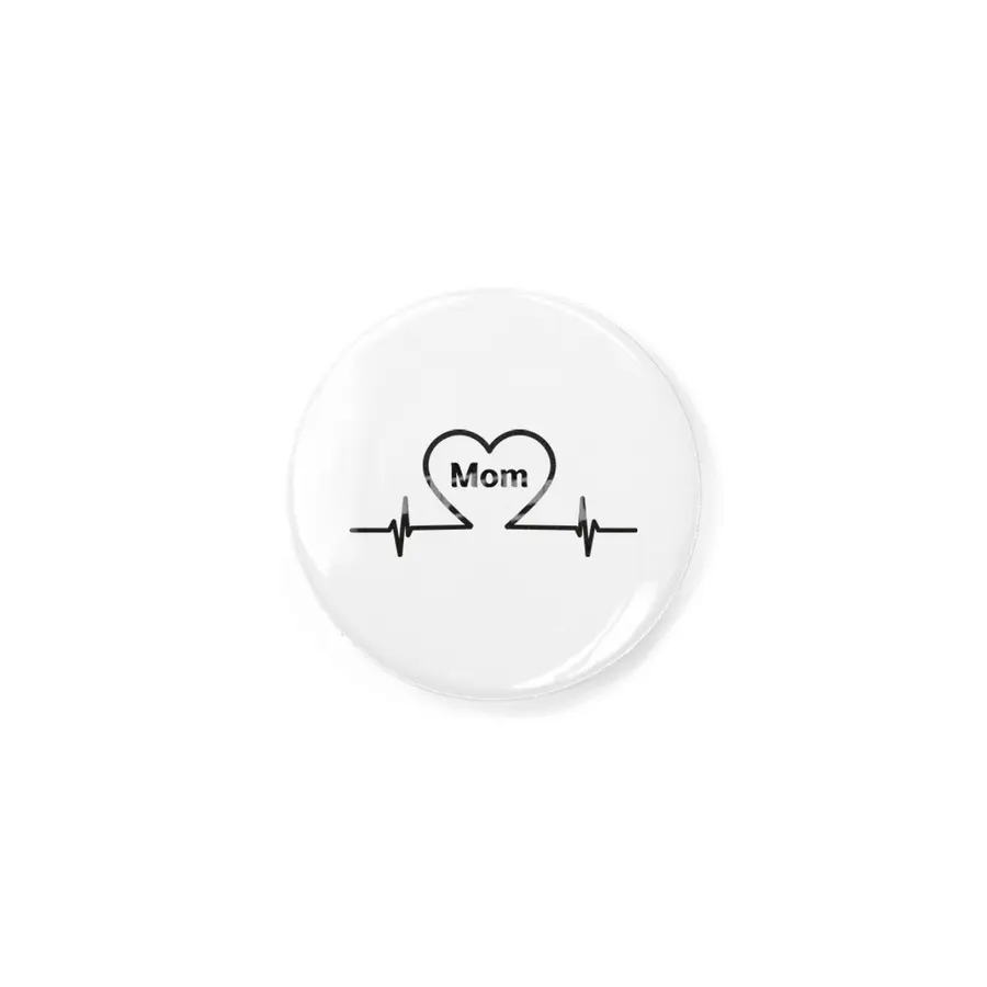 Heartbeat Mom - Mom Rozet
