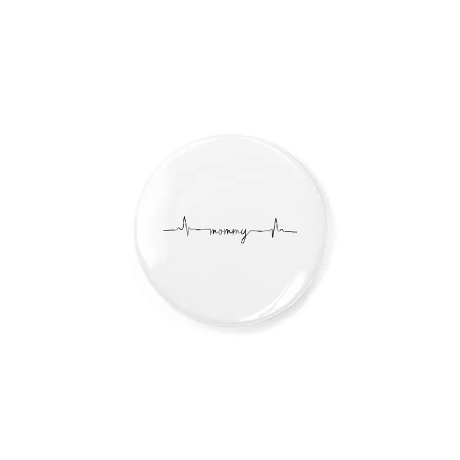 Heartbeat Mommy - Mom Rozet