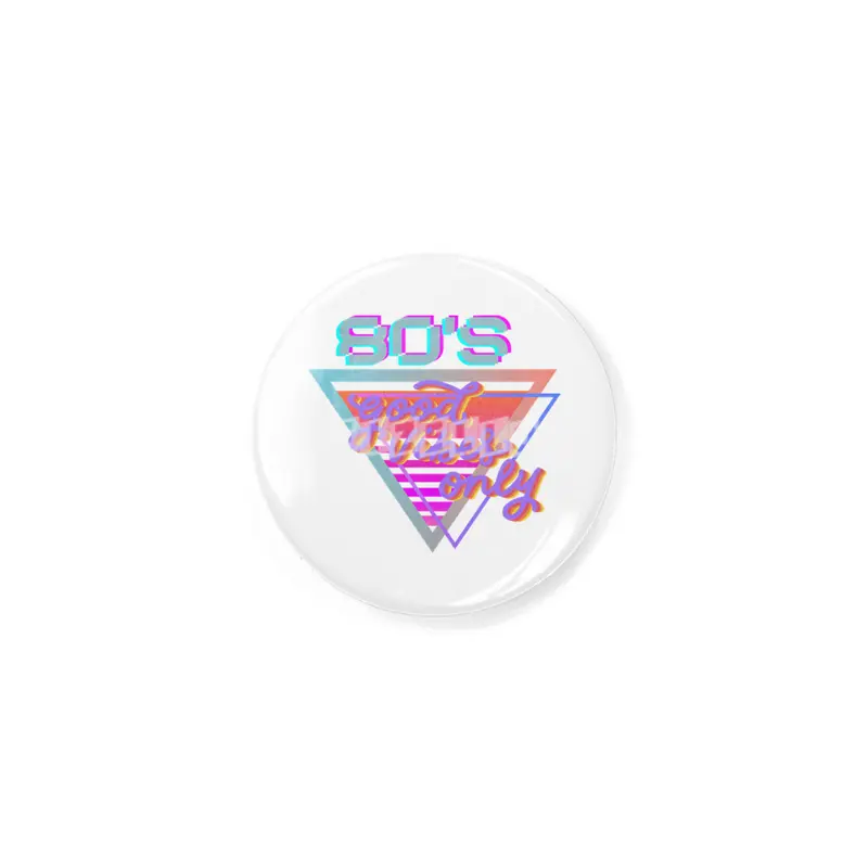80s Good vibes Vintage Pink and purple stripes triangle Rozet