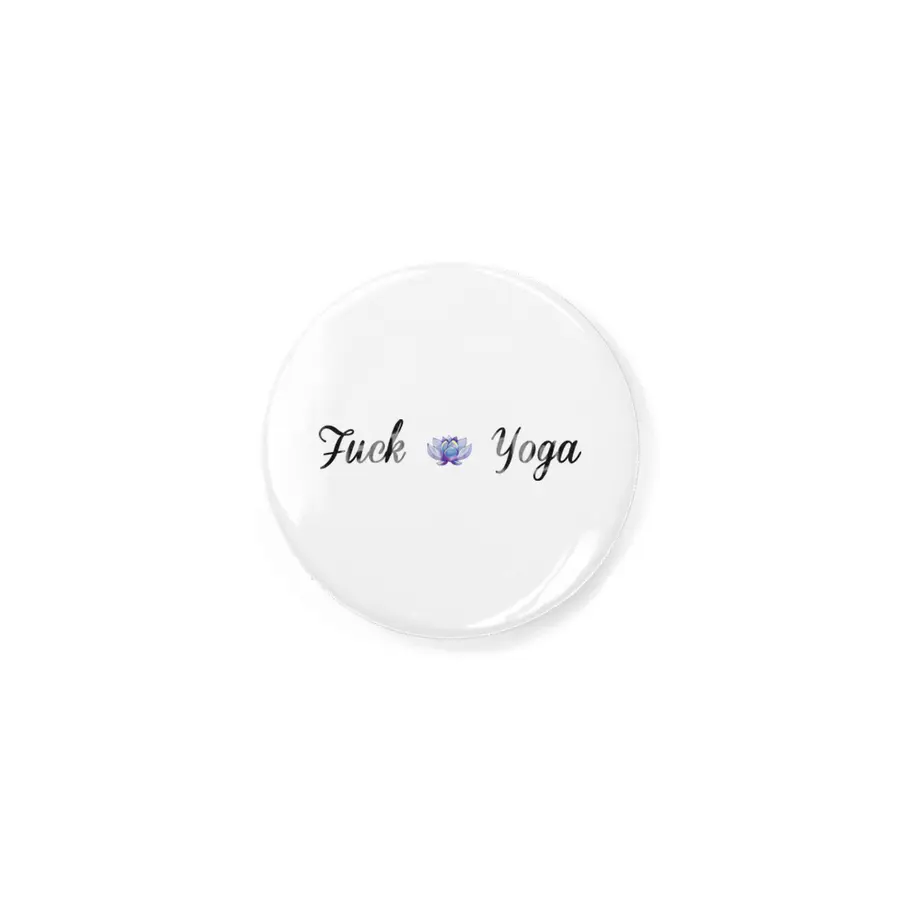 Fuck Yoga Rozet
