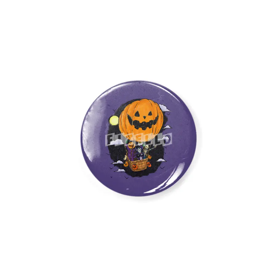 Pumpkin Hot Air Balloon Rozet