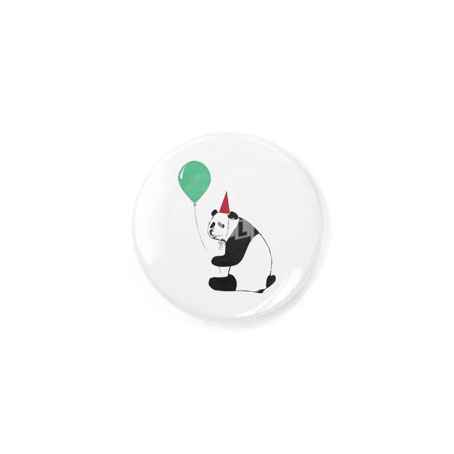 Panda with Balloon Rozet