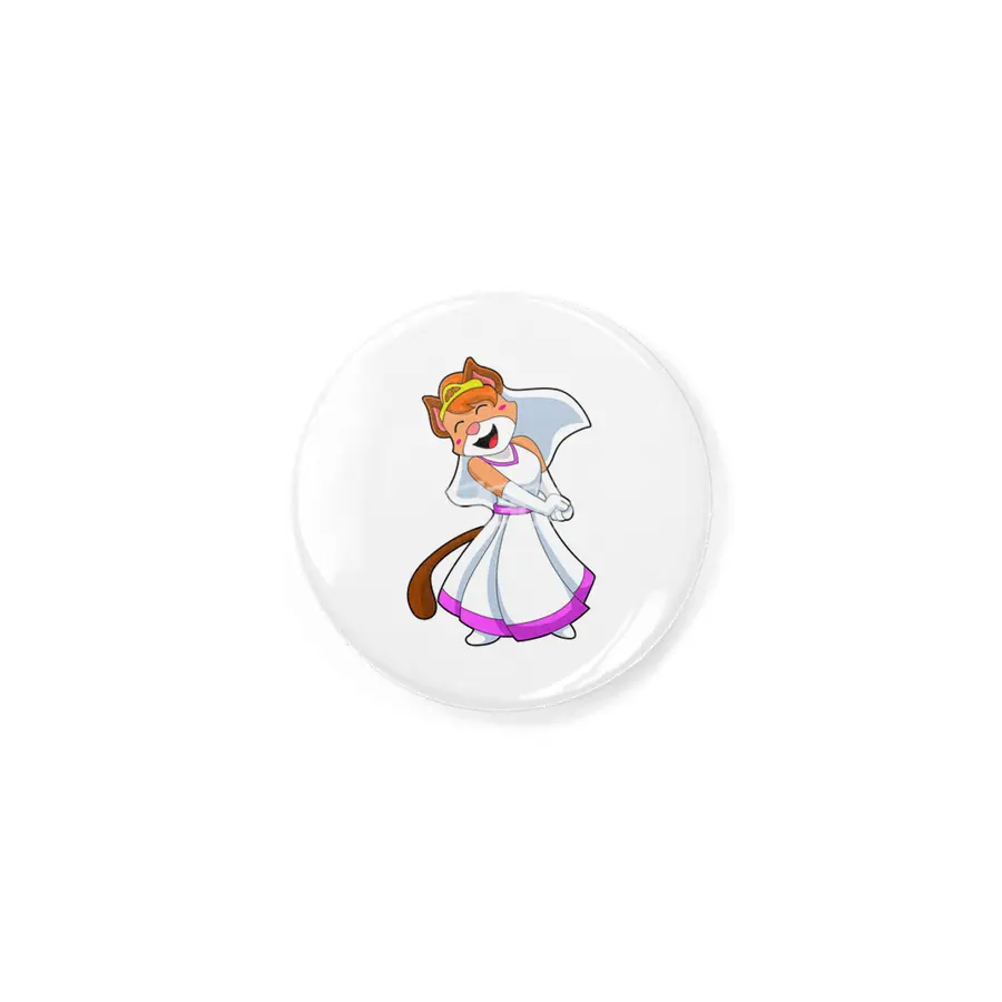 Cat as Bride with Wedding dress & Crown Rozet
