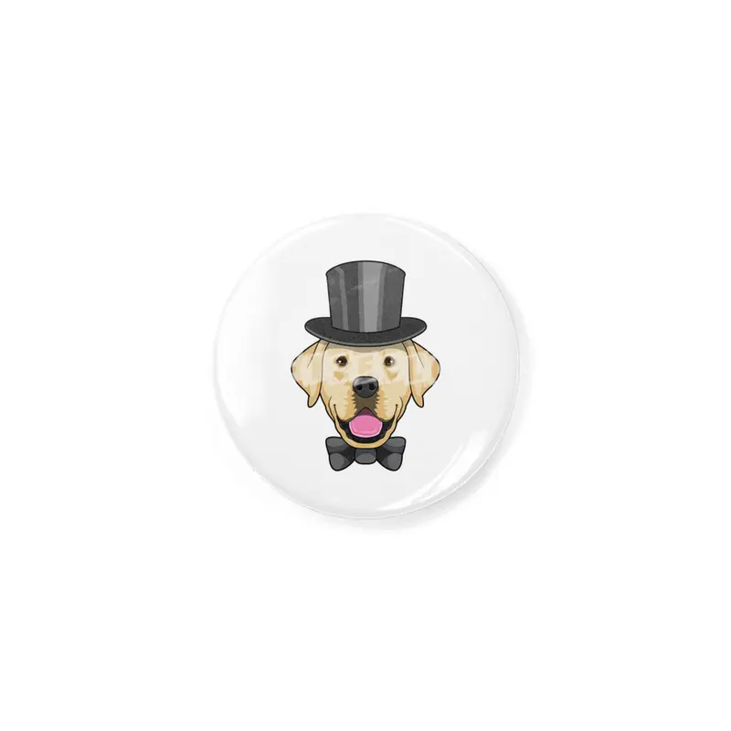 Dog as Groom with Bow Rozet