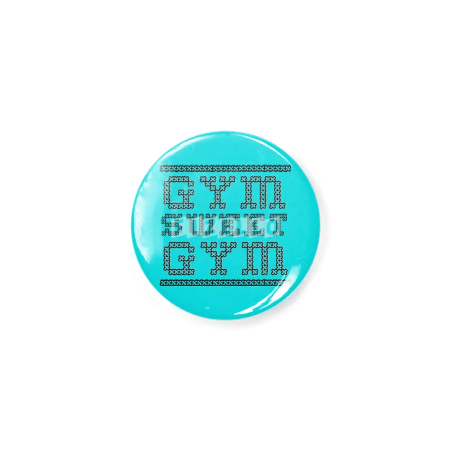 Gym Sweet Gym (Black) Rozet