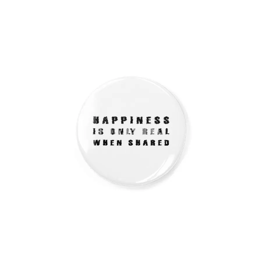 Happiness is only real when shared in black Rozet