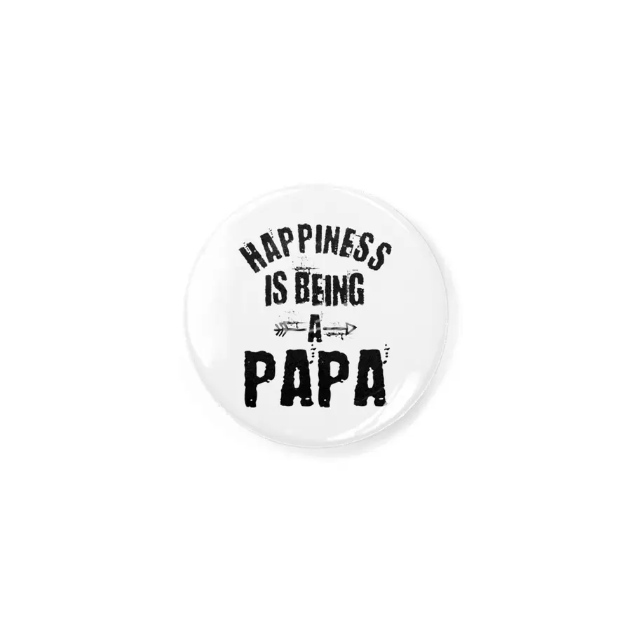 Happiness is Being a Papa Father's Day Gifts Rozet