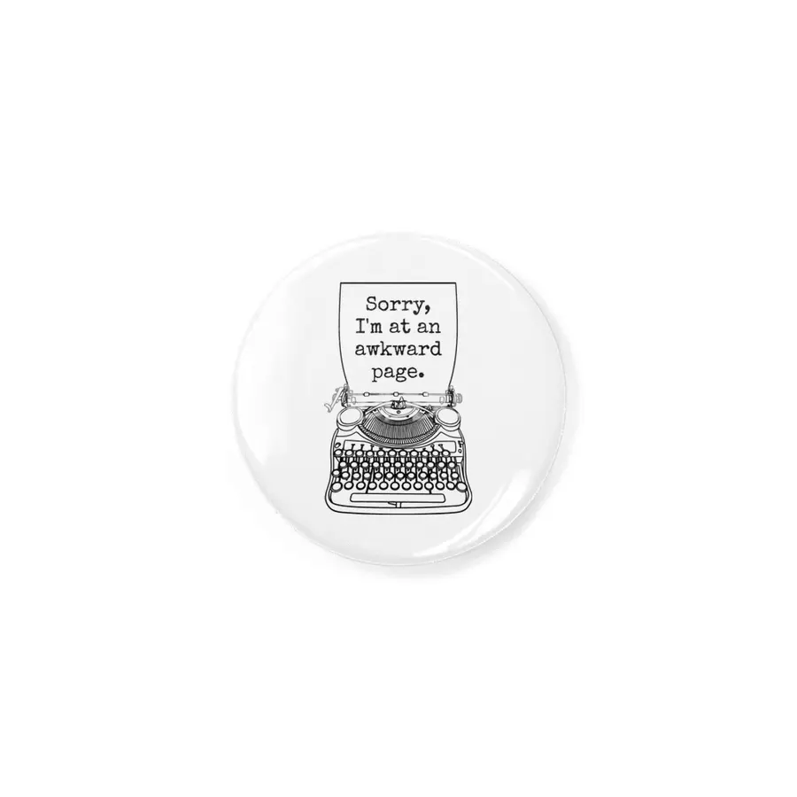 Funny Writer Author Novelist Sorry I'm At An Awkward Page Rozet