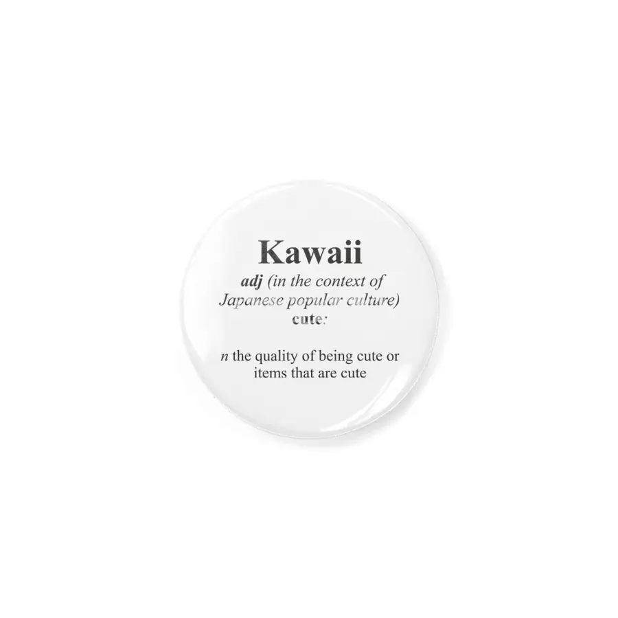 Kawaii Alternative Dictionary Definitions Parody Rozet