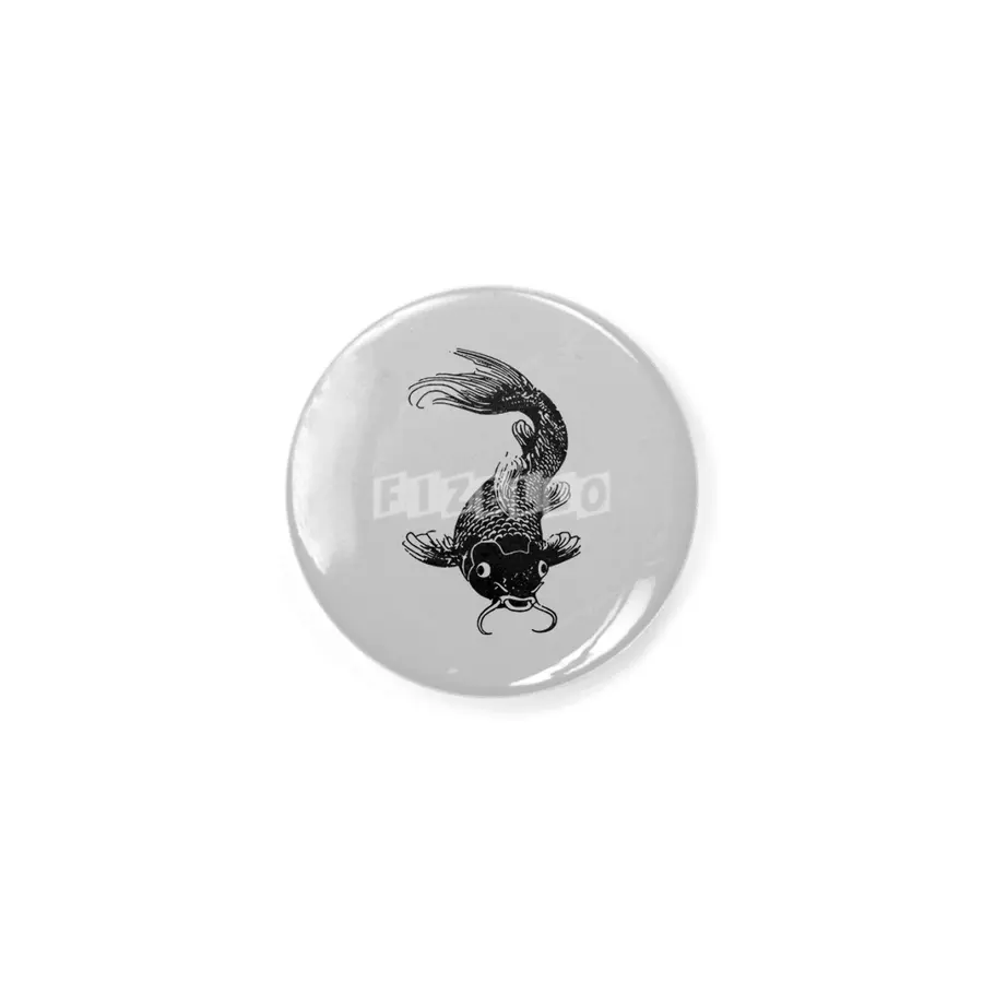 Koi Fish Funny Rozet