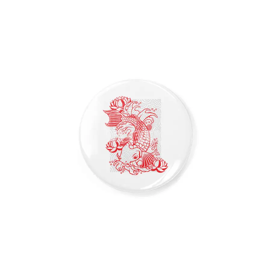koi fish and lotus Rozet