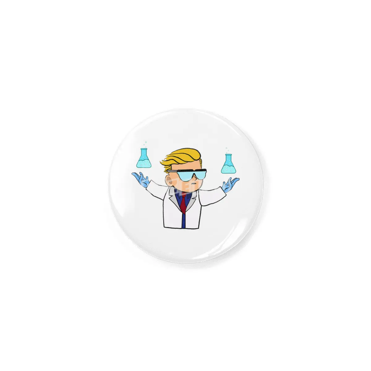 Chemistry Hands Rozet