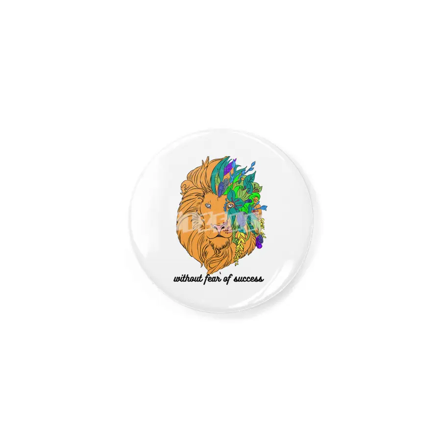 Lion Face Rozet