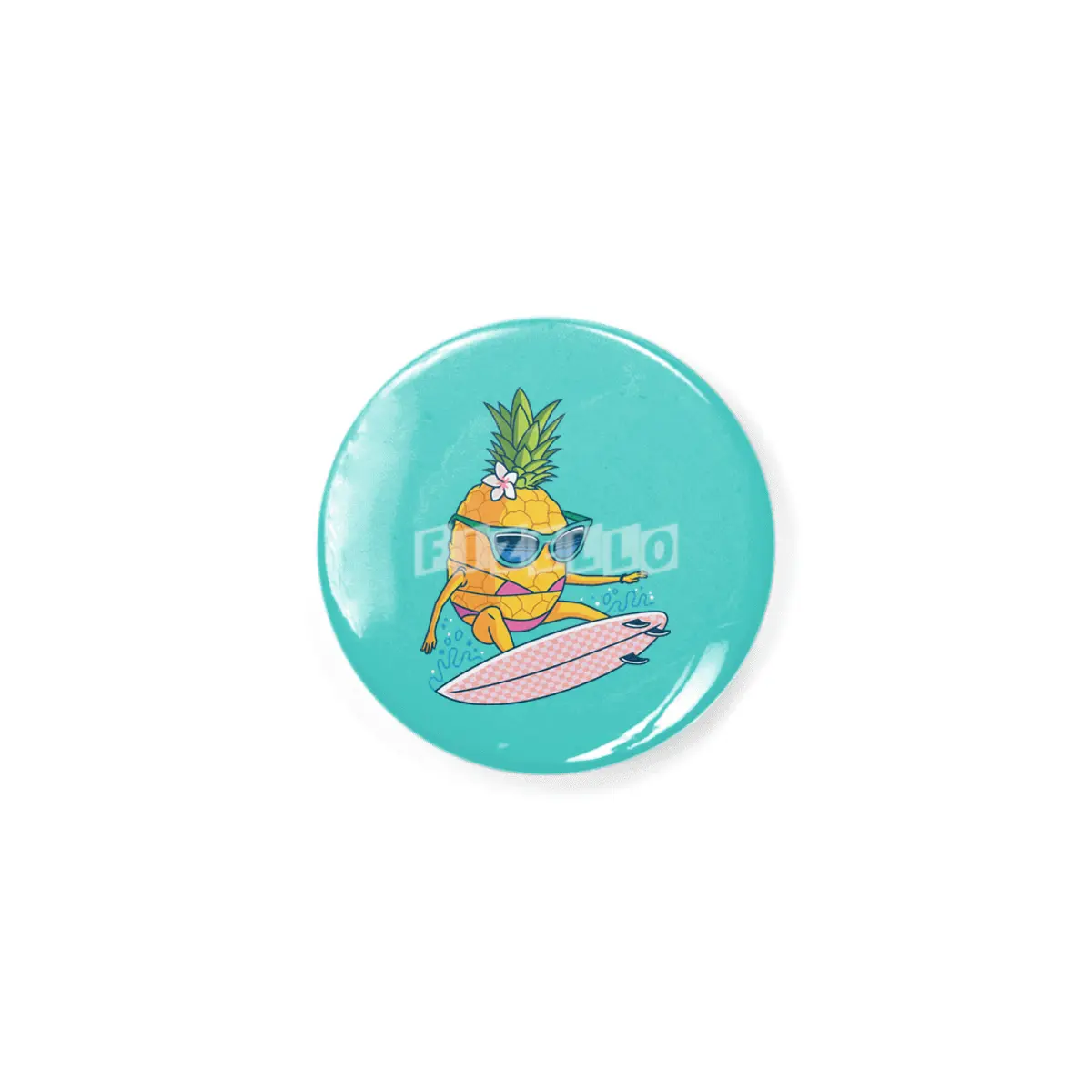 Pointy Break Pineapple Rozet