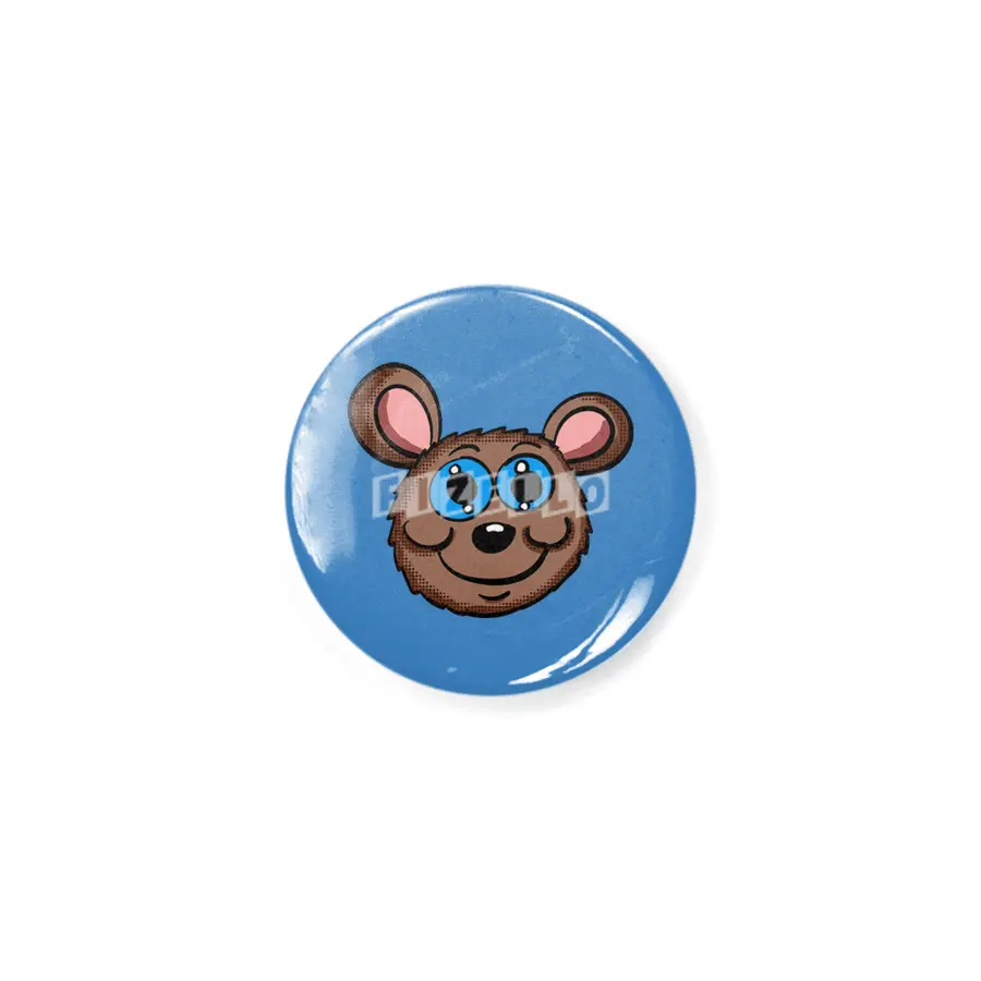 Cartoon Mouse Head Rozet