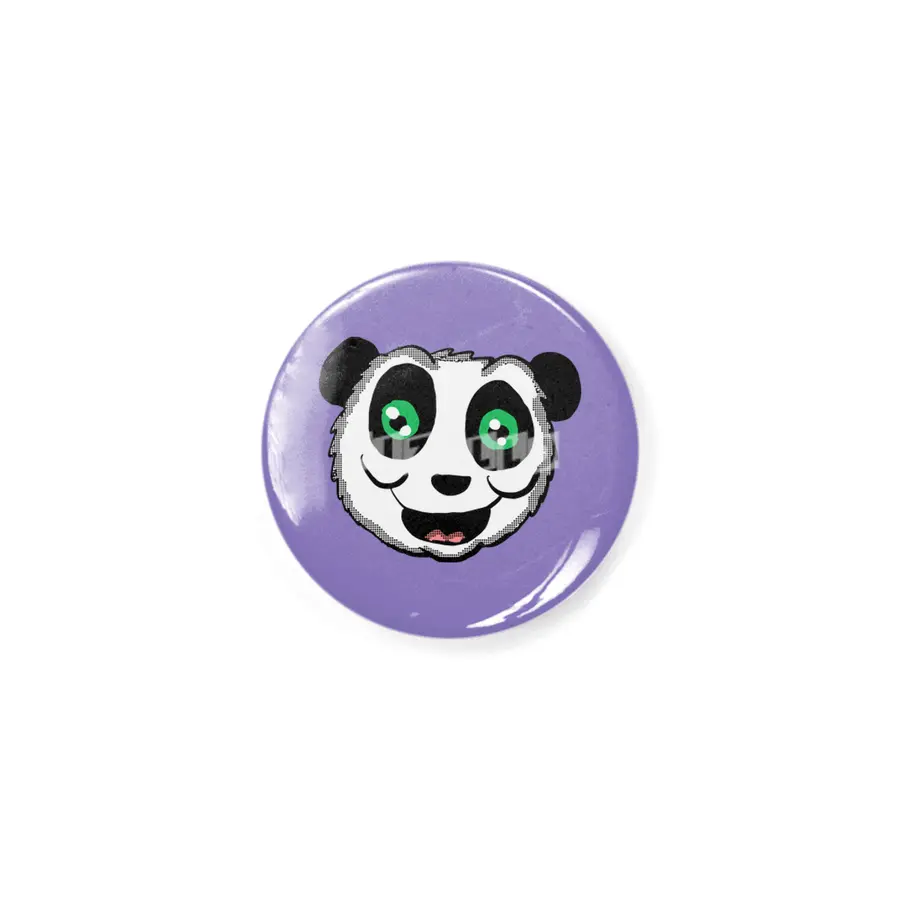 Cartoon Panda head Rozet