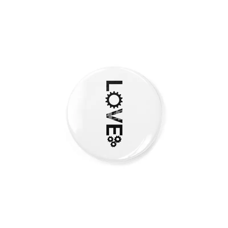 I Love Engineering With Bolt Nuts Rozet