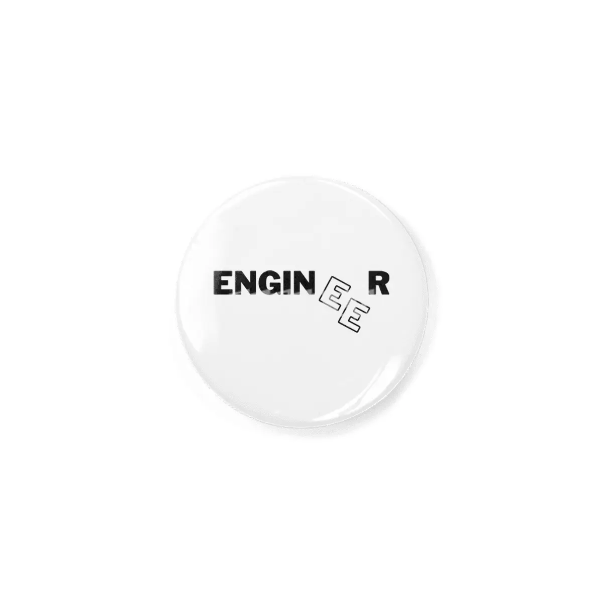 Engineer funny design Rozet