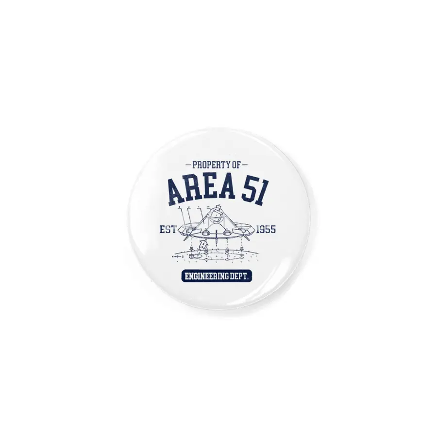 Property of Area 51 Engineering Dept Rozet