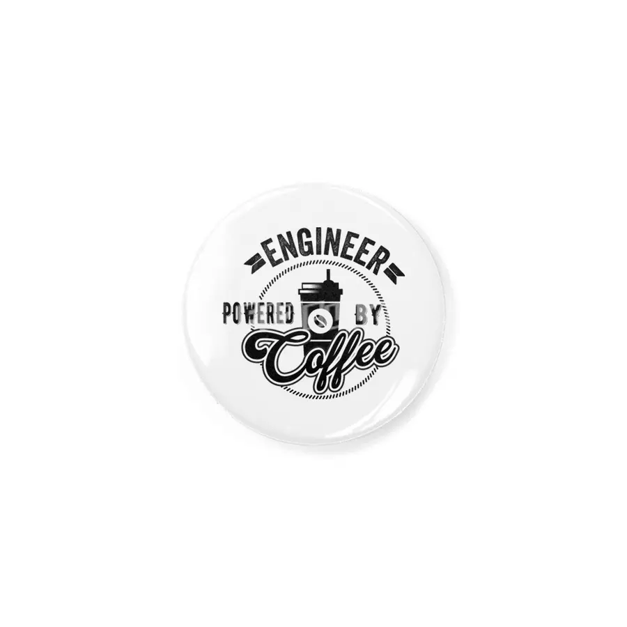 Engineer Powered By Coffee Gift Idea Rozet