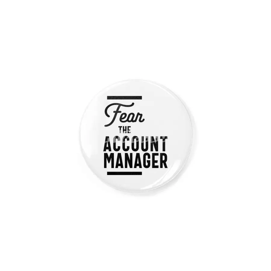 Account Manager Gift Funny Job Title Profession Birthday Idea Rozet
