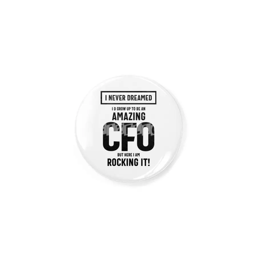 Amazing CFO Job Title Gift Rozet