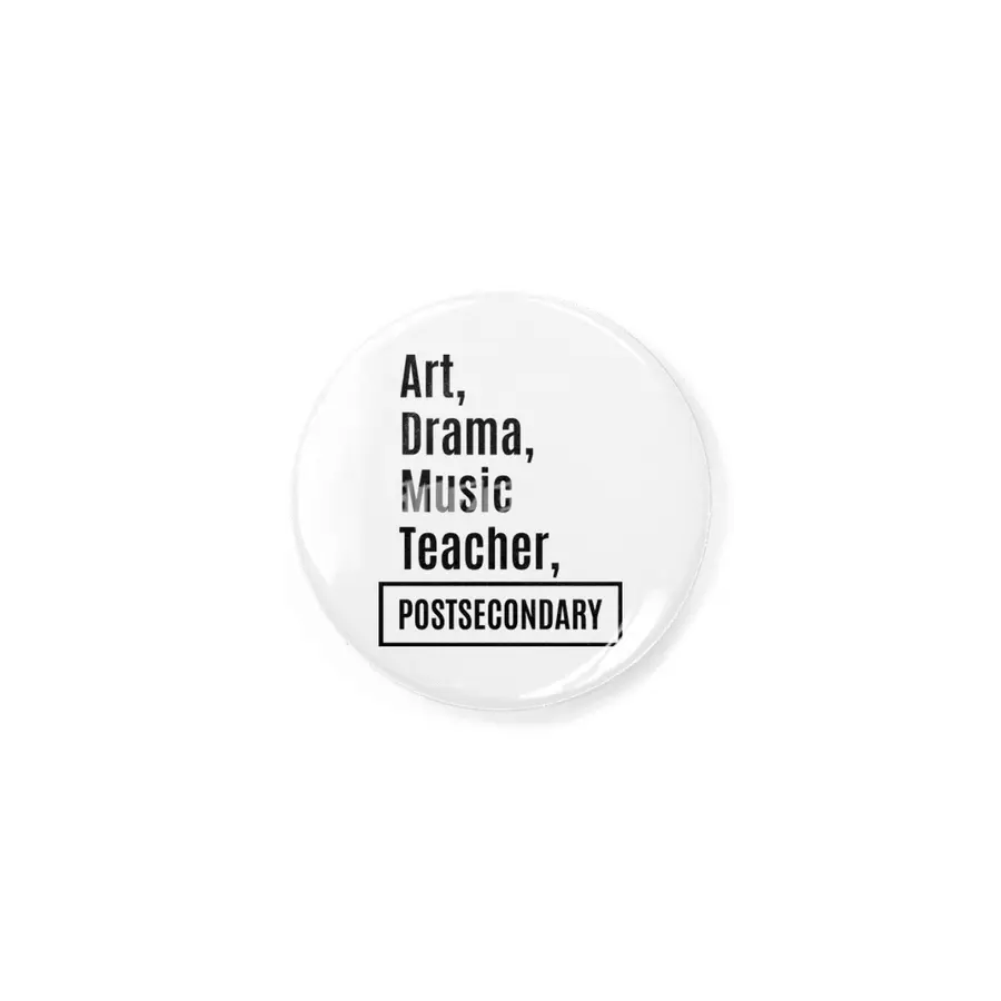 Art, Drama, Music Teacher Job Title Gift Rozet